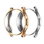 2 vnt. samsung galaxy laikrodžio dėklai 6 klasikinis 47 mm 43 mm dėklas galaxy laikrodis 6 5 44 mm 40 mm 5 pro 45 mm mink&scaron;tas TPU apsauginis dėklas Roseogld Silver Case-Watch 6 Classic 43