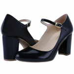 Sandalai smailiais pir&scaron;tais Slingback Pumps Mary Jane Batai Auk&scaron;takulniai Kitten Heel Vakarėliui skirta suknelė nauja mada 35 juoda