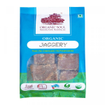 Palmių cukraus gabalėliai (Jaggery) (500 g), Ekologi&scaron;ki Jaggery, Organic Soul