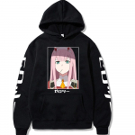 Anime Harajuku margintas vyri&scaron;kas/moteri&scaron;kas megztinis ilgomis rankovėmis
