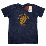 &bdquo;The Rolling Stones&ldquo; Niujorko mėlyni unisex mar&scaron;kinėliai S
