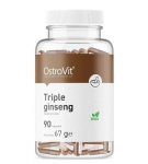 OstroVit Triple Ginseng VEGE, 90 Caps