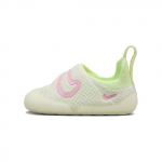 Nike Swoosh 1 TD Kokoso pienas Rožinis pakilimas Kūdikių sportbačiai Kreminės baltos Minimaliai-Volt FB3244-101 23.5