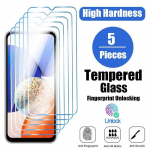 5 vnt grūdintas stiklas, skirtas Samsung Galaxy A14 A54 A53 A13 A33 A34 A52S 5G ekrano apsauga, skirtas Samsung A52 A73 A21S A51 A72 stiklui Huawei P Smart 2019 gryna