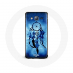 Coque pour Samsung Galaxy j3 2016 Attrape r&ecirc;ve bleu