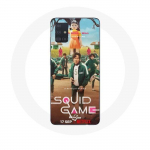Coque pour samsung galaxy A71 Squid Game S&eacute;rie joueurs soldats poup&eacute;e