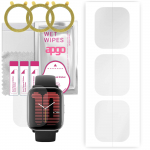 3x apgo Hidrogelio ekrano apsauga Amazfit Active, Hidrogelio plėvelė, su pozicionavimo sluoksniu, lengvas montavimas