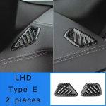 LHD BMW 5 serijos G30 G31 anglies pluo&scaron;to centrinio porankio dėžutės dangtelis, pavarų dėžės padėties skydelio apdailos dangtis automobilių dalys Type E LHD