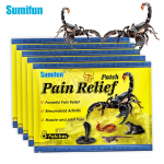 Sumifun Scorpion Venom Pleistras Neuralgija Raumenų skausmą mal&scaron;inantis lipdukas sąnarių skausmui masažo pleistras 8pcs/bag