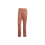 Adidas Originals Adicolor gofruotas Beckenbauer dryžuotas spaudinys Laisvalaikio tiesių kojų sportinės kelnės Vyri&scaron;kos kelnės Rocky-Brown HS2079 S