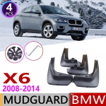 Priekinės ir galinės purvasaugiai BMW X6 E71 2008~2014 Sparnų purvo gaubtai Purvo atmu&scaron;alai Purvasaugiai Aksesuarai 2009 2010 2011 2012 2013