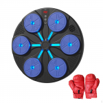Muzikinis bokso aparatas, sieninis taikinys elektroninis sieninis taikinys, i&scaron;manusis Adult Gloves juoda