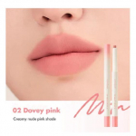 Rom&nd Lip Mate Pencil 2 Heads Design 0,5g 6spalvos 02 - Dovey Pink