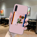 Great Art Flowers Sunflower Rose telefono dėklas, skirtas Realme GT 2 9i 8i 7i Pro X50 X2 C35 C21 C20 C11 C3 Mink&scaron;tas juodas telefono dangtelis Realme GT NEO 3