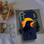 Raven Crow Skull Pattern telefono dėklas, skirtas Samsung Galaxy Note 20 Ultra 10 Lite 9 8 M11 M12 M21 M30S M31 M32 M51 M52 J8 J6 J4 Plus Samsung Note 20Ultra