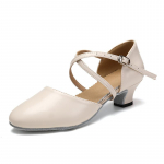 Mink&scaron;to pado žemakulniai mergaičių modernūs socialiniai pramoginių &scaron;okių batai Moteri&scaron;ki lotynų salsos tango &scaron;okių batai 34 smėlis