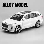 1/32 Pirmaujantis idealus ONE EV lydinio liejimo automobilio modelio žaislas, imituojantis transporto priemonės atsitraukimo garso &scaron;viesos kolekciją žaislas vaikams, dovanos