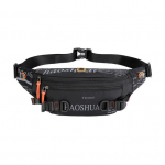 Didelis &bdquo;Crossbody Fanny Pack&ldquo; sportinis liemens krep&scaron;ys, atsparus vandeniui klubo mai&scaron;elis, skirtas lauke bėgiojantiems žygiams, žvejybai, vyrams, moterims juoda