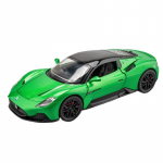 1/24 Maserati MC20 Kabrioletas Lydinio Lenktyninio Automobilio Modelis Diecast Metalinis Sportinio Automobilio Transporto Priemonės Modelis Simuliacinis Garsas ir &Scaron;viesa Vaikų Žaislas Dovana žalia