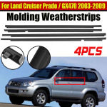 4 vnt. oro juostos, durų diržai, sandarikliai, oro juostos, skirtos Toyota Land Cruiser 120 Prado 2003-2009 Lexus GX470 2003-2009 m. CHINA