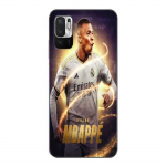 Coque Maniacase pour Xiaomi Redmi Note 10T 5G Kylian Mbappe Real Madrid Wallpaper