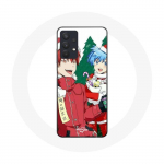 Coque Maniacase pour Samsung Galaxy A32 4G Karma et Nagisa Assassination Classroom Anime Christmas day juoda