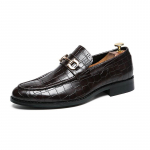 Vestuvinė suknelė Kostiumas Odiniai Batai Vyri&scaron;ki Loafers Slip On Vyri&scaron;ki Oficialūs Batai Laisvalaikio verslo batai Vyri&scaron;ki Odiniai Oxfords Zapatos Hombre 38 juoda