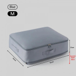 Didelės talpos spintos spintelės organizatorius, laikymo mai&scaron;elis, kompresinis antklodės laikymo krep&scaron;ys, itin erdvę taupantis savaime susispaudžiantis organizatorius