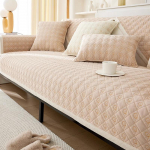 Naujas sofos užvalkalas Sutir&scaron;tintas &Scaron;ilumą sulaikantis Auk&scaron;tos klasės Pagalvėlė Creme Frauche Pagalvėlė Neslystantis Odinis Sofos Rank&scaron;luostis Žieminė Tinginio Pagalvėlė 70x70