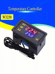 W3230 DC 12V 24V AC110-220V Zondo linija Skaitmeninis Temperatūros Valdymas LED Termostatas Reguliatorius &Scaron;ildymo/&Scaron;aldymo Valdymas Termoreguliatorius