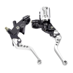 CNC Motociklo Hidraulinės Stabdžių Svirtys Sankabos Pagrindinis Cilindras 7/8 22MM Universalus Motociklo Stabdžių Siurblio Rankena Honda Yamaha