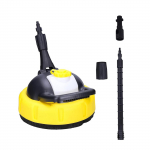 Auk&scaron;to slėgio plovimo rotacinio &scaron;epečio valymo priedas, automobilio grindų plovimo apvalus &scaron;epetys, keičiamas plovimo priedai, skirti Karcher K2-K7