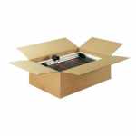 10 cartons d'emballage 21.5 x 15 x 5,5 cm - Simple cannelure