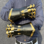 Viduramžių gotikiniai &scaron;arvai pir&scaron;tinės Tamsiosios fantazijos pir&scaron;tinės Dėvimos Cosplay LARP, Vaidmenų žaidimas, Kalėdos, Kolekcinis daiktas