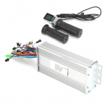 36V48V 1000W be&scaron;epetis valdiklis ir 124DX LCD pasukama droselė 2 viename elektriniam paspirtukui