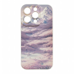 &bdquo;Cherry Blossom&ldquo; mink&scaron;tas TPU apsauginis dėklas, skirtas iPhone 11/12/13/14/15 XR