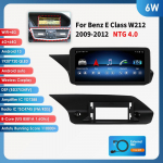 Hizpo 10.25 I&scaron;manusis RDS automobilio ekrano stereo grotuvas, palaikantis Carplay Android Auto, skirtas Mercedes Benz W212 E-Class E200 E230 E260 E300 S212 2009-2012 NTG 4.0 6W 6G 64G