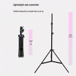 Fotografijos trikojis su tiesiogine &scaron;viesa, projektoriumi ir blykstės laikikliu (Reguliuojamas nuo 2,1 m iki 2,8 m su spyruokle) 2.1m Tripod