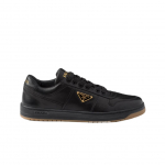 Prada Downtown Nappa Odiniai Sportbačiai Juodi UK 5.5