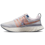Nike React Infinity Run Flyknit 2 Premium Pink Foam Blue Tint Moteri&scaron;ki sportbačiai Sail Daugiaspalviai DH2497-600 35.5