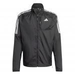 Adidas Own The Run 3 juostelės Patogus ilgomis rankovėmis darbinis &scaron;varkas Vyri&scaron;ki &scaron;varkai Juodas JD2322 L