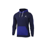 Air Jordan Logotipo Spalvų Blokų Gobtuvėlis Vyri&scaron;ki Vir&scaron;utiniai Drabužiai Mėlyna 939987-416 XXXL