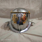 Provokatoriaus &scaron;almas, Gladiatoriaus provokatoriaus &scaron;almas, 2 mm mažo anglies kiekio plienas, Kovai paruo&scaron;tas &scaron;almas, Paruo&scaron;tas mū&scaron;iui, HMB, SCA