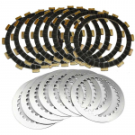 For SUZUKI GSF600 BANDIT 1995-2004 gsf 600 BANDIT S 1996-2004 Motorcycle Separator DISC Kit Clutch Friction Drive Steel Plate Friction Plates
