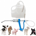 &Scaron;ėrimo &scaron;virk&scaron;tas 50ML Reguliuojamas Veterinarinis Metalinis, Dozatorius, Gyvulininkystės &Scaron;ėrimo Įrankis, Kiaulei, Karvei, Aviai, Arkliui