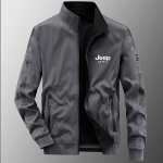 JEEP SPIRIT Vyri&scaron;kas vėjui atsparus pamink&scaron;tintas striukė su gobtuvu XL