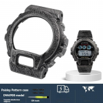 Skirta Casio G-SHOCK modifikuotam metaliniam dėklui su apyranke DW-6600 DW-6900 DW-6903 DW6900 nerūdijančio plieno retro raižytam laikrodžio rėmeliui ir apyrankei