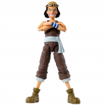 TAMASHII NATIONS ONE PIECE Usopp, 145mm PVC ABS Dažyta Judinama figūrėlė S.H.Figuarts -Au&scaron;ros nuotykis- Apie. &