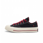 Converse Chuck 70 Abrasion Resistant Low top Canvas Shoes Unisex Black A16577C 36.5