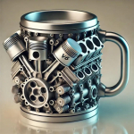 Mechaninis Variklio Variklio Puodelis V6